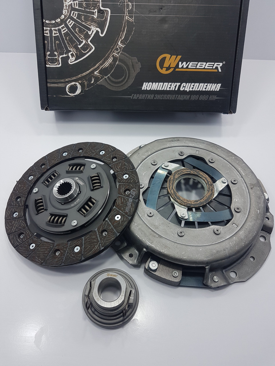 Зчеплення в зборі ВАЗ 2101-07 WEBER, фото 1