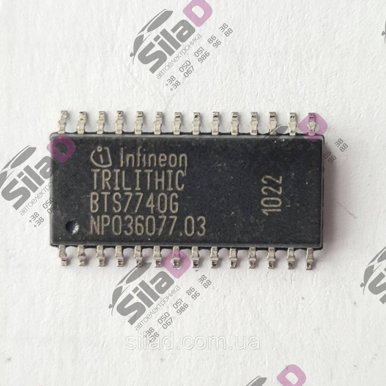 Мікросхема BTS7740G Infineon корпус P-DSO-28, фото 1