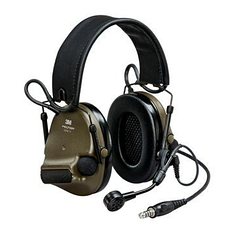 Навушники активні вертикальні 3M MT20H682FB-86N ComTac VI NATO