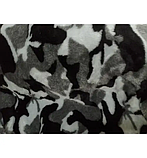 Чохли салону автомобіля універсальні хутряні комплект перед+зад камуфляж сірий, фото 2