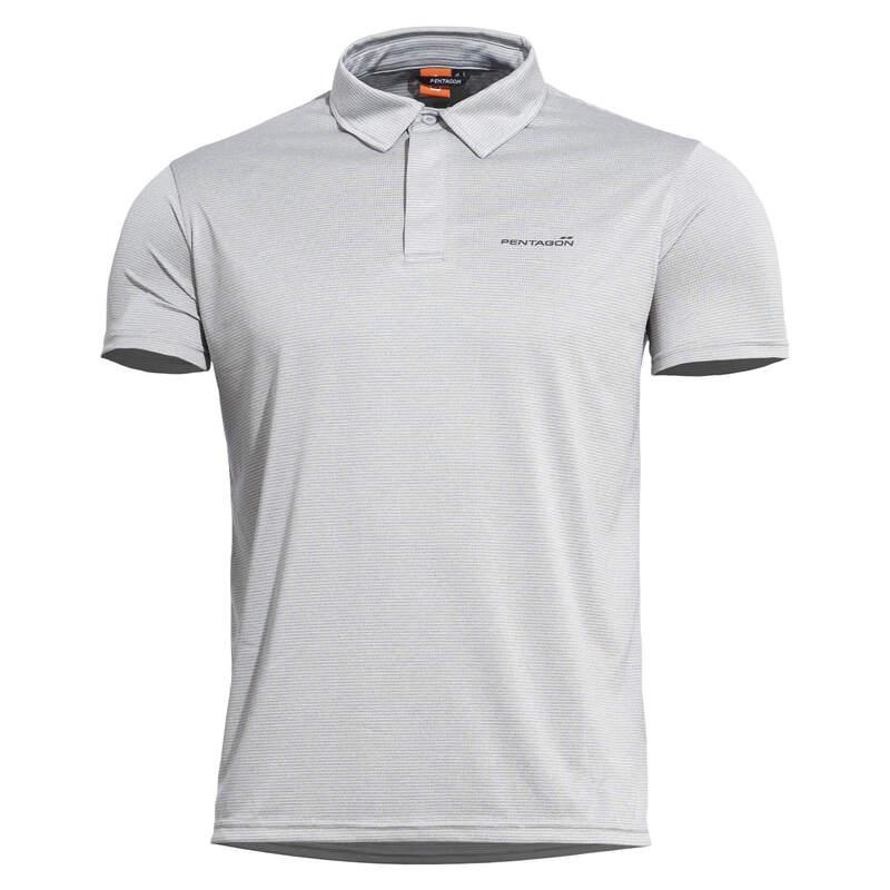 Поло Pentagon NOTUS QUICK DRY POLO K09028 Large, Melange (Сірий)
