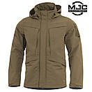 Хардшелл дощовик Pentagon HURRICANE SHELL JACKET K07014 Medium, RAL7013 (Олива), фото 4