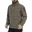 Хардшелл дощовик Pentagon HURRICANE SHELL JACKET K07014 Medium, RAL7013 (Олива), фото 5