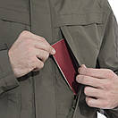 Хардшелл дощовик Pentagon HURRICANE SHELL JACKET K07014 Medium, RAL7013 (Олива), фото 8