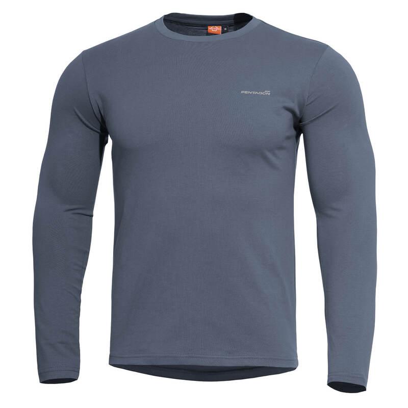 Футболка на довгий рукав Pentagon AGERON 2.0 LONG ARM SHIRT K09029-2.0 Large, Charcoal Blue