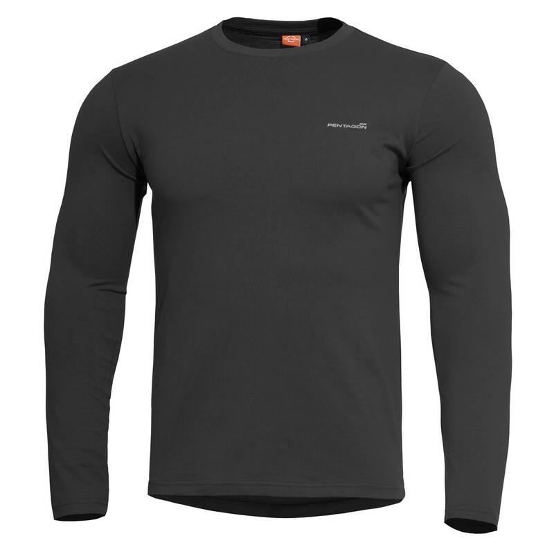 Футболка на довгий рукав Pentagon AGERON 2.0 LONG ARM SHIRT K09029-2.0 Small, Чорний