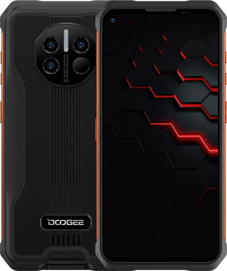 Захищений смартфон Doogee V11 8/128GB АКБ 8 500мАг 5G Orange