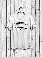 Футболка хлопковая Defend paris