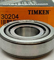 Підшипник роликовий 7204 (30204)TIMKEN (20*47*15.25)  радіально-упорний
