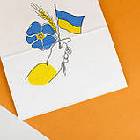 Подарунковий Пакет української тематики 260*150*350 Пакет з малюнком "Прапор Перемоги", фото 7