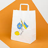 Подарунковий Пакет української тематики 260*150*350 Пакет з малюнком "Прапор Перемоги", фото 2