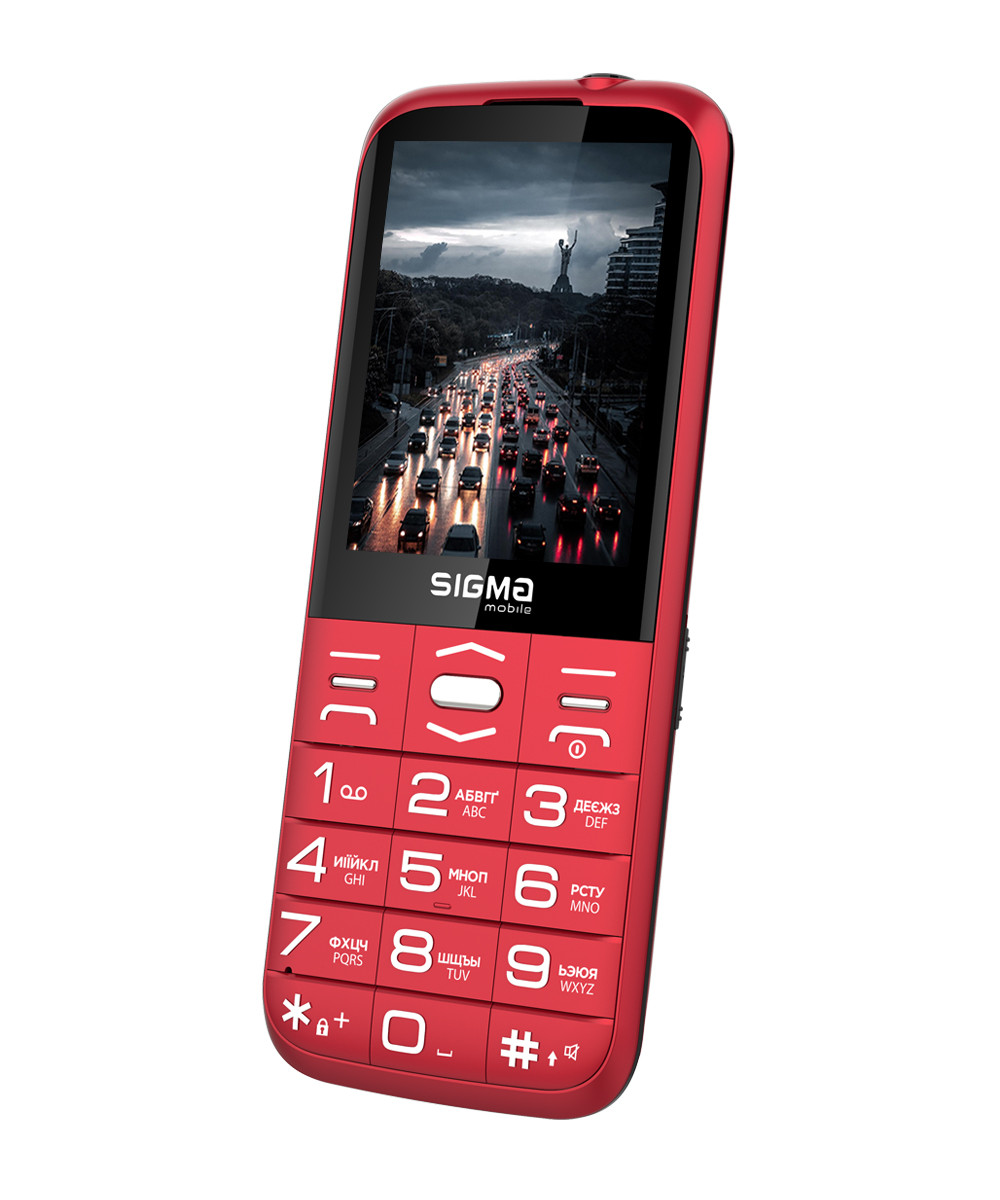 Купить Мобильный телефон Sigma mobile Comfort 50 Grace Red, цена 1170 ...