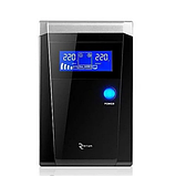 Джерело безперебійного живлення Ritar RTSW-600 D12 LCD автономний інвертор 600ВА/360Вт ДБЖ 12В, фото 4