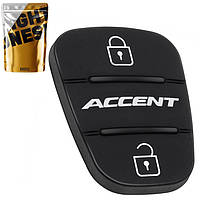 Резиновые кнопки ключа Hyundai Accent RB (2010-2017)