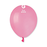 Латексні кульки Gemar 5" (13 см)/06 пастель рожевий