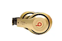 Навушники бездротові Bluetooth Monster Beats TM-13 з mp3, Bluetooth навушники, навушники накладні золотисті, фото 6