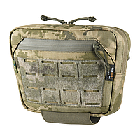 M-Tac сумка-напашник Large Elite MM14, сумка тактическая, напашник на бронежилет, подсумок пиксель