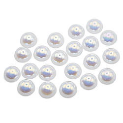Напівнамистини акрилові 3 мм +-500 шт. Білий перламутр
