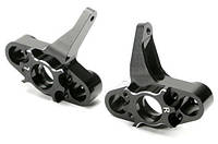 Team Magic E5 Option Part - CNC Machined Steering Block - Black 2p iby