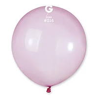 Латексный шарик Gemar 19"/16 Кристалл прозрачный розовый