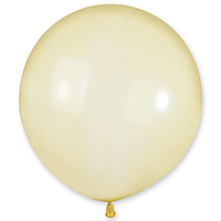 Латексный шарик Gemar 19" (48 см) /44 Кристалл прозрачный желтый