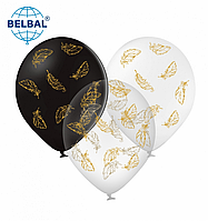 Латексный шарик BELBAL 12"(30 см) Перья