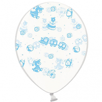 Латексна кулька BELBAL 12"(30 см) Дитячі іграшки (на прозорому)