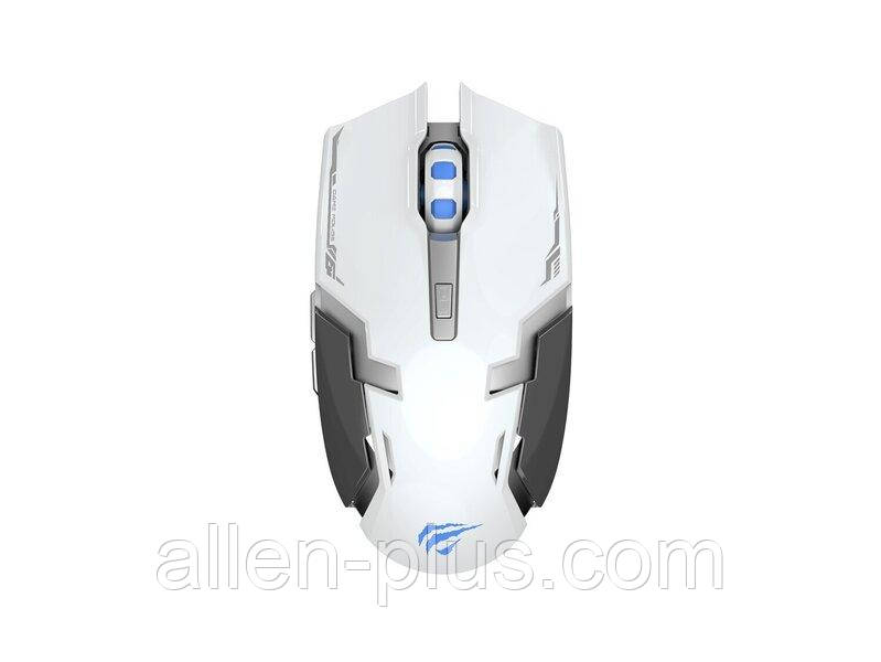 Миша ігрова бездротова HAVIT HV-MS997GT (1600 DPI) Wireless USB, white, фото 1