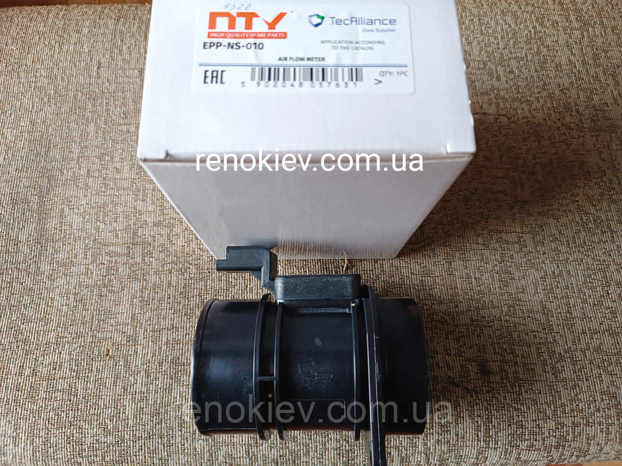 Витратомір повітря Renault Trafik 1.9 DCI, фото 1