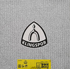 Шліфувальне коло Klingspor PS33 CK - диск (для жирафи) D225 мм P60 GLS55 (19 отворів) для шліфування деревини, шпаклівки, фарби, фото 4
