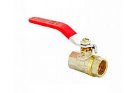 Кран кульовий Brass 15 1/2' ВВ ручка B01214E