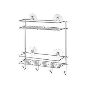 Полиця-решітка  2-рівнева з гачками  NIAGARA (04115)