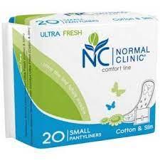 Щоденні прокладки Normal Clinic Comfort ultra fresh cotton&slim, 20 шт (3800213309900)