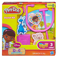 Пластилин плей до доктор плюшева Play-Doh Doctor Kit Featuring Doc McStuffins