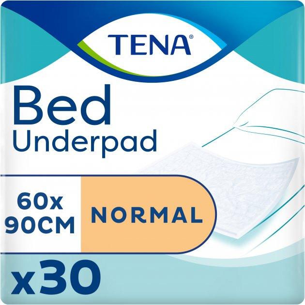 Одноразові пелюшки вбирні Tena Bed Normal 60х90 см. (30 шт.)