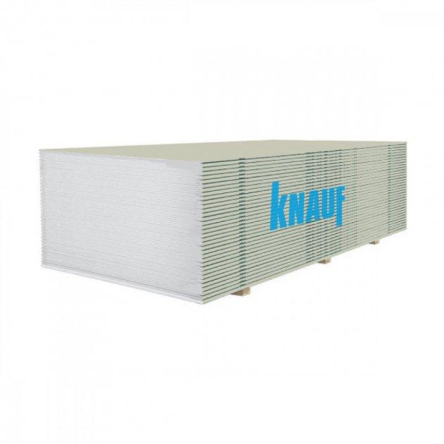 Гіпсокартон стельовий KNAUF 9,5x1200x2000мм, фото 1