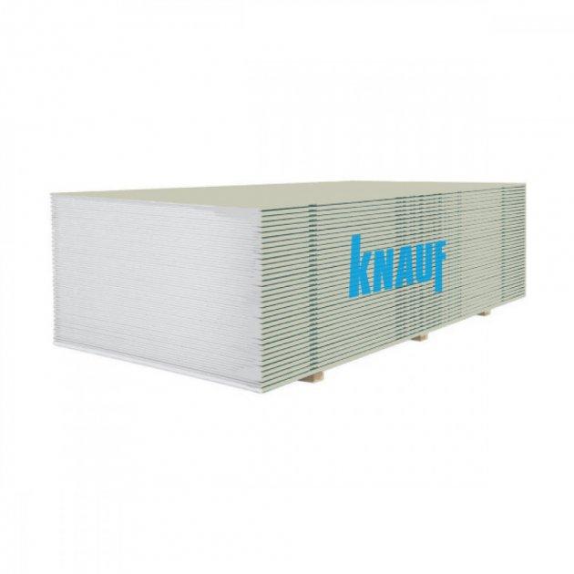 Гіпсокартон стельовий KNAUF 9,5x1200x2500мм