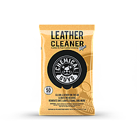 Салфетка для кожи,винила,искусственной кожи Chemical Guys LEATHER CLEANER WIPES 208529