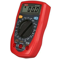 Цифровой мультиметр тестер Uni-T UT33D (Красный)