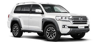 Розширювачі арок на Toyota Land Cruiser 200 2007-2012