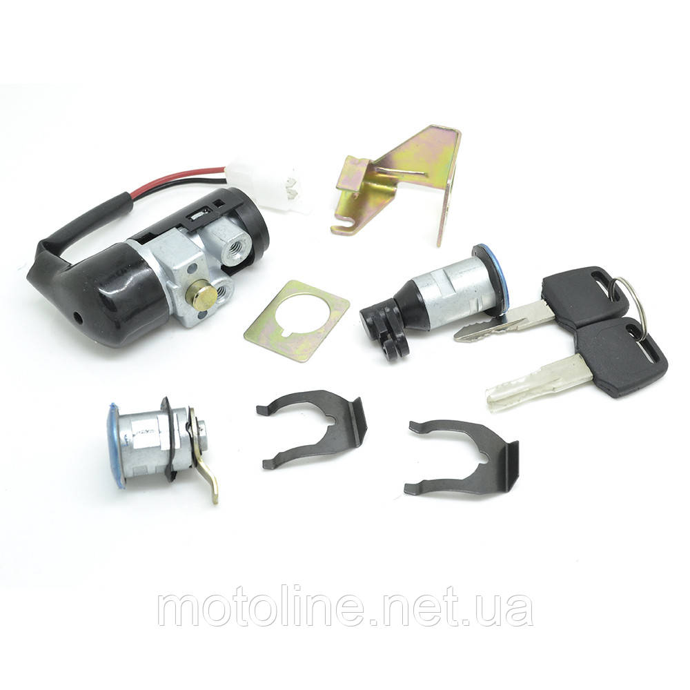 Купить Замок зажигания на скутер Honda Dio AF-34/35 (комплект), цена ...