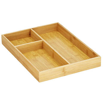 Органайзер-лоток для столових приборів Springos 30 x 40 см із бамбука HA5091 .