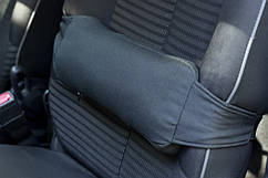 Ортопедична подушка під спину для водія на блискавці 34х13х8 см з ременями кріплення J2508
