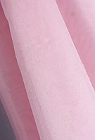 Тюль шифон однотонный №59- Бледно розовый