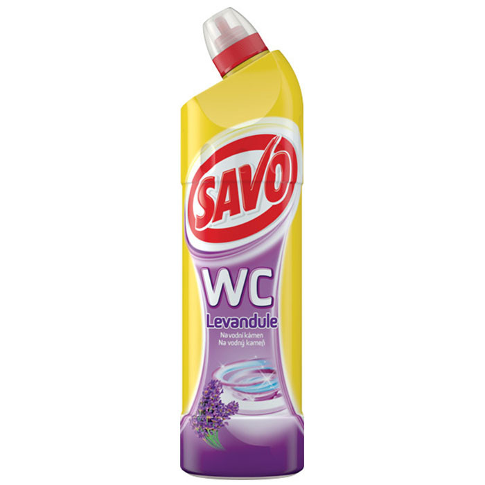 Засіб для чищення унітазу Savo WC Лаванда 750 мл від іржі та каменю