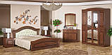 Спальня 5Д Мілано (Мебель-Сервіс) вишня портофіно, фото 2