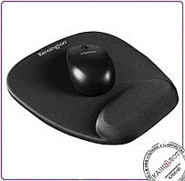 Килимок для миші KENSINGTON  COMFORT с подушкой. Чорний (62384)