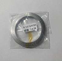 Нікелева стрічка 6x0,15мм 8 метрів для точкового зварювання