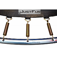 Батут Just Fun 305см Blue внутрішня сітка + сходи, фото 3
