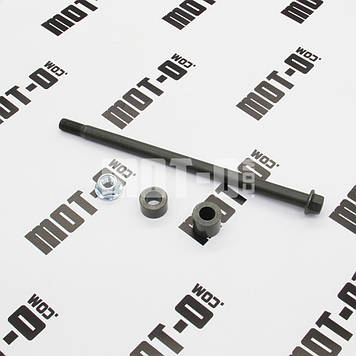 Оьось ЗАДНІГО КОЛЕСА LIFAN LF175-10M LIFAN SR200 + ВТУЛКА (Л + П) + ГАЙКА